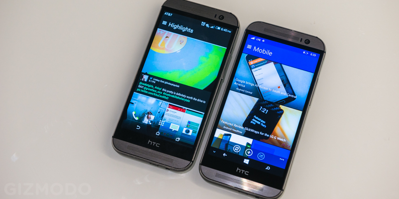 Illustration for article titled Hands On: HTC's Best Android Phone Is Now Verizon's Best Windows Phone